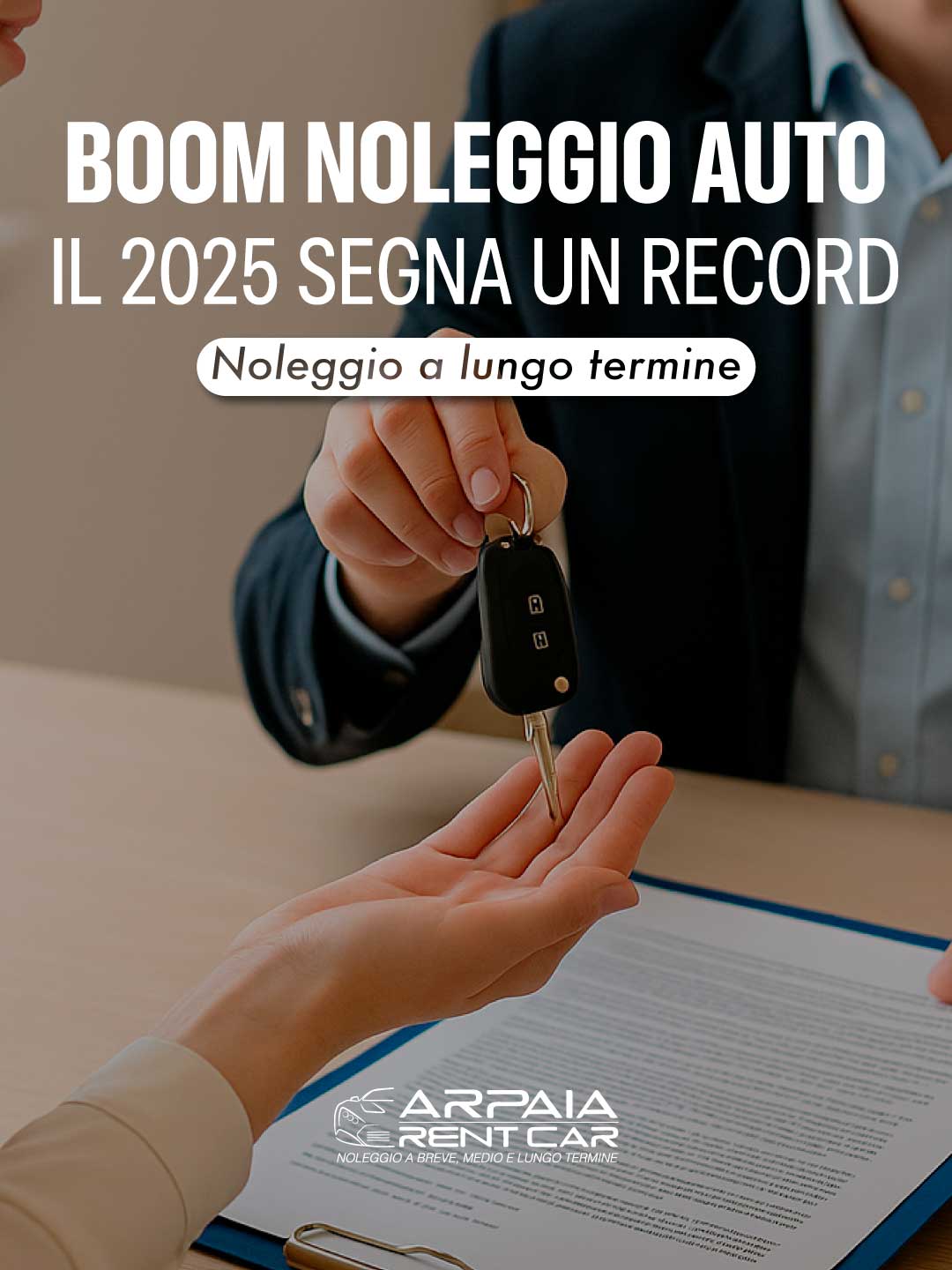 Boom del noleggio auto: il 2025 segna un record