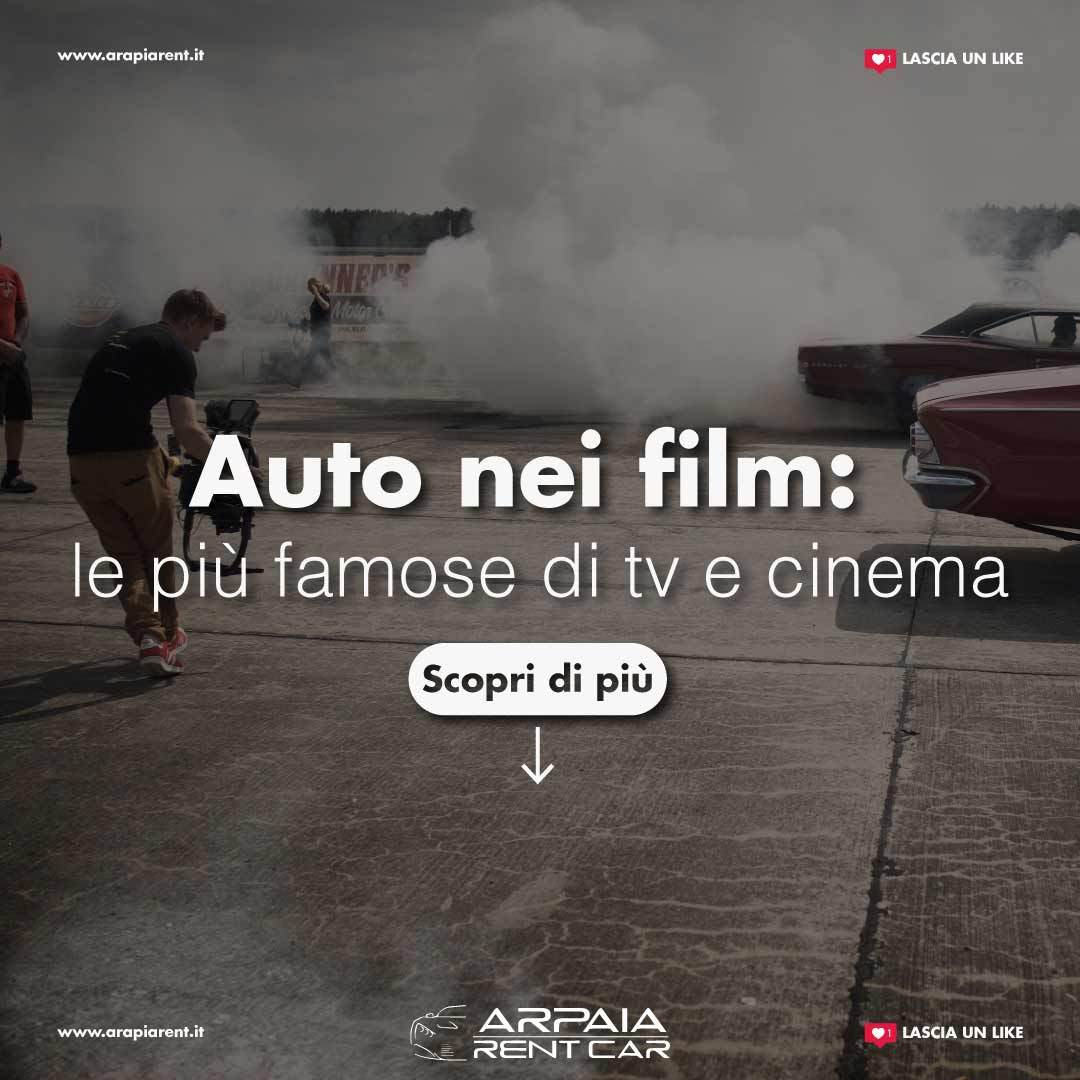 Auto nei film: le più famose di tv e cinema